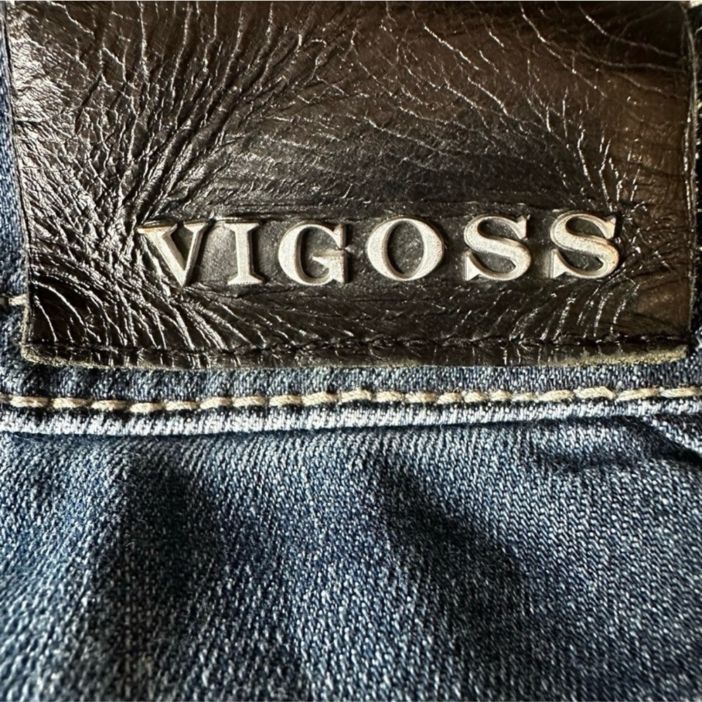 🔥 VIGOSS Women’s The Chelsea Mid-Rise Skinny Distressed Jeans Sz 11/12 ✨ - Picture 5 of 14